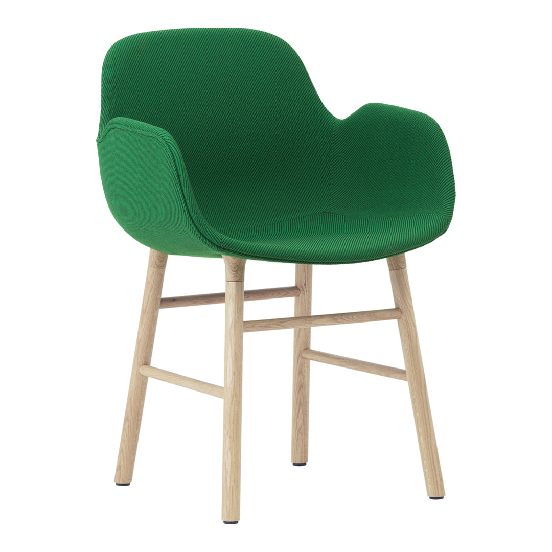 Normann Copenhagen Form Armchair - Wood Legs - Upholstered