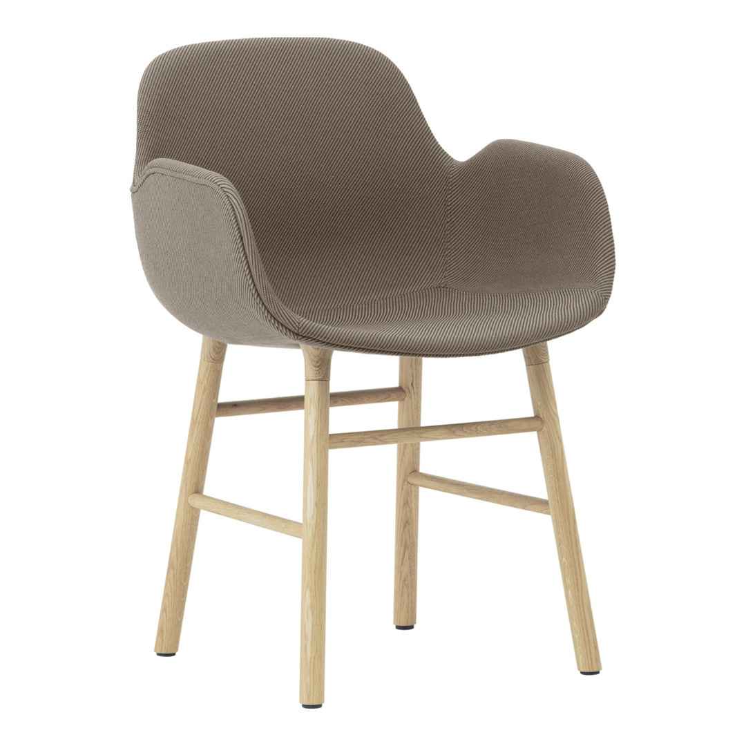 Normann Copenhagen Form Armchair - Wood Legs - Upholstered