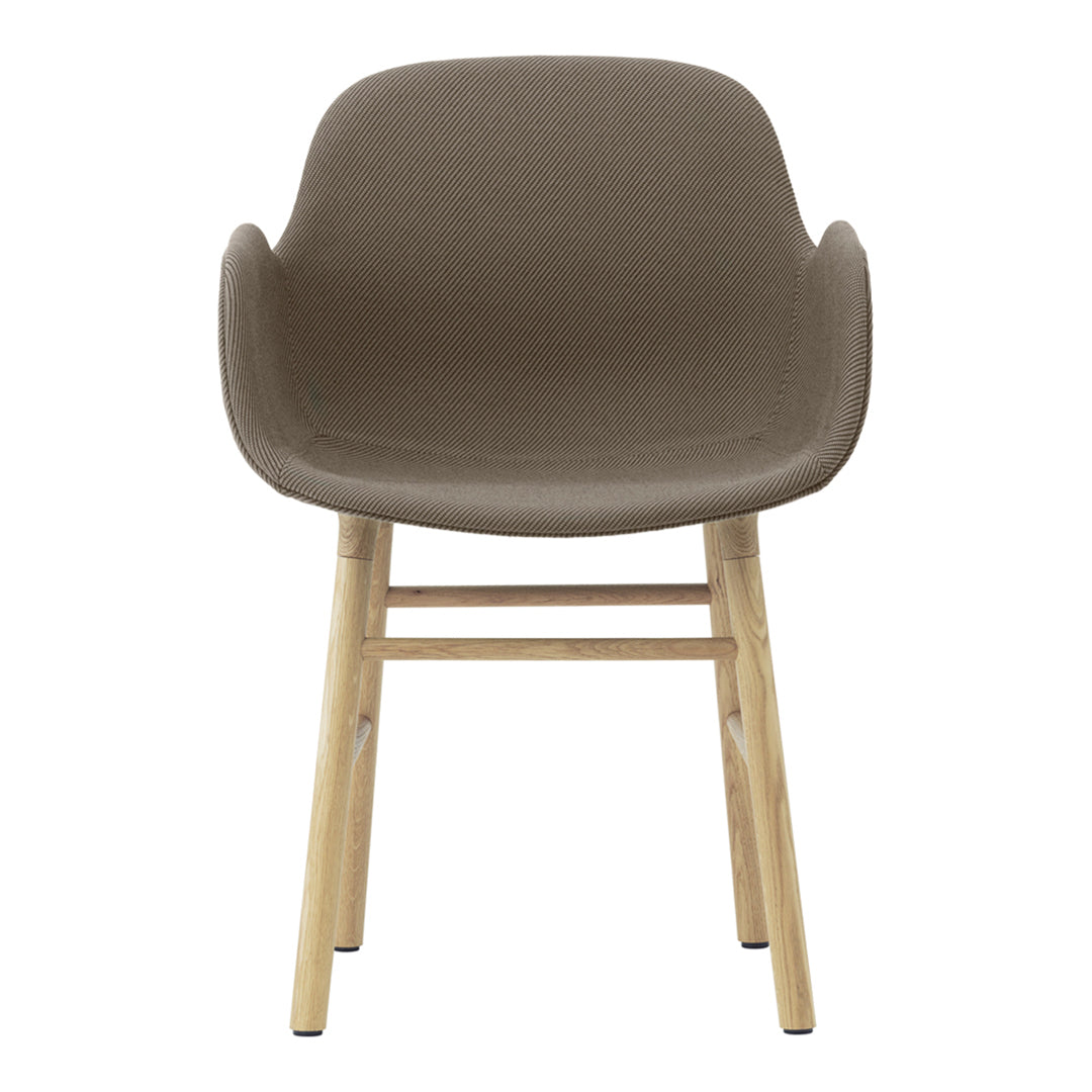 Normann Copenhagen Form Armchair - Wood Legs - Upholstered