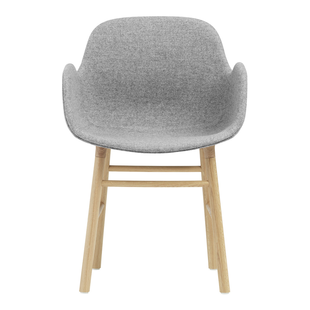 Normann Copenhagen Form Armchair - Wood Legs - Upholstered