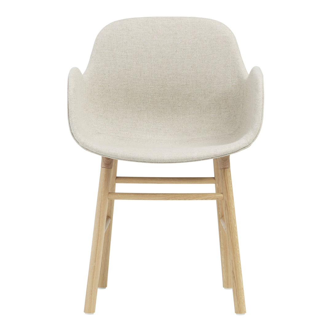 Normann Copenhagen Form Armchair - Wood Legs - Upholstered