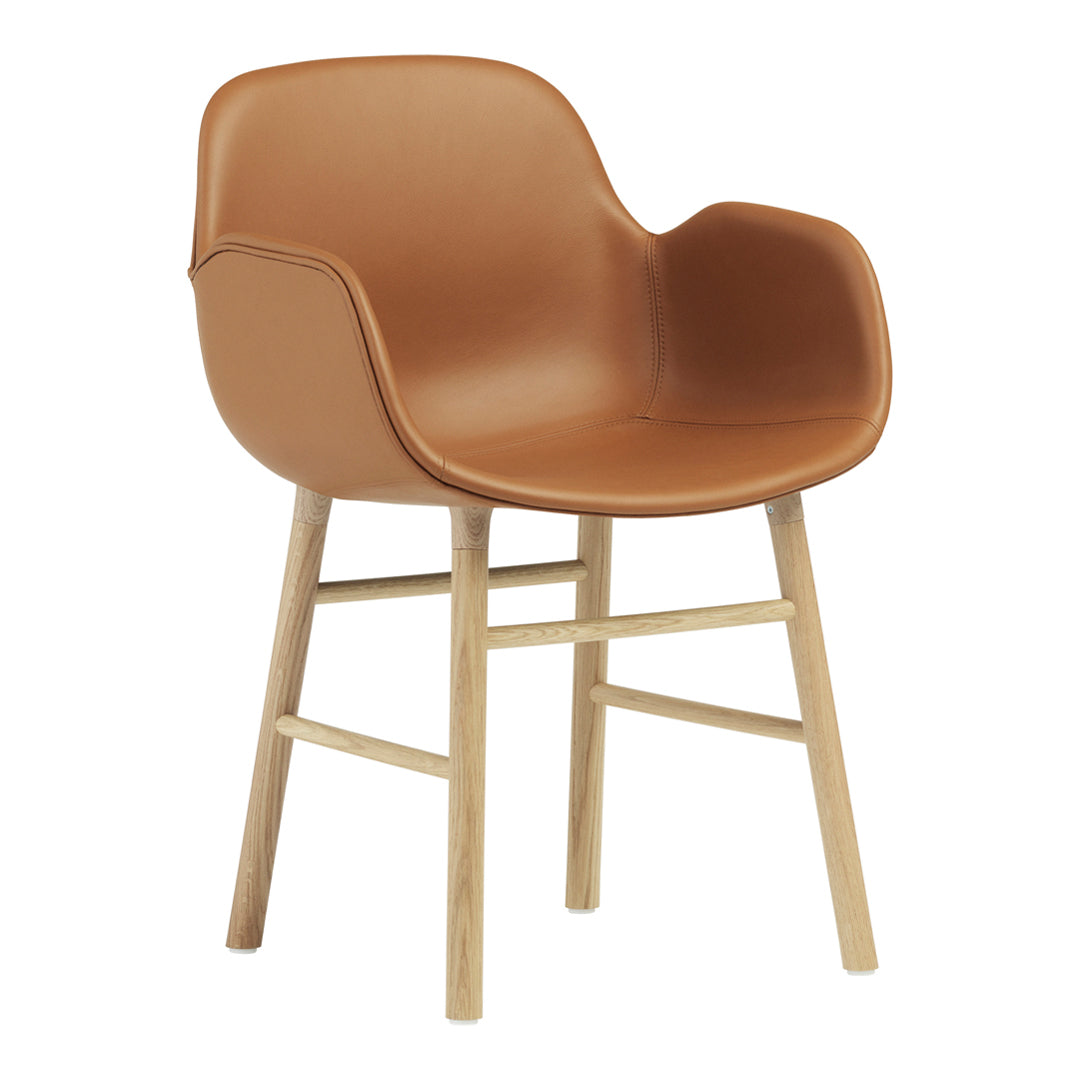 Normann Copenhagen Form Armchair - Wood Legs - Upholstered