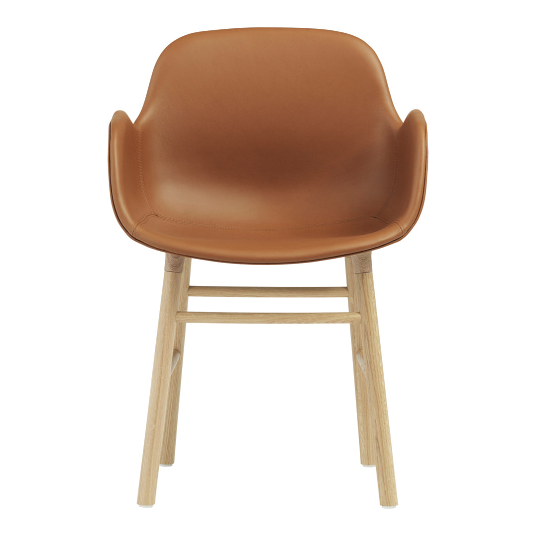 Normann Copenhagen Form Armchair - Wood Legs - Upholstered