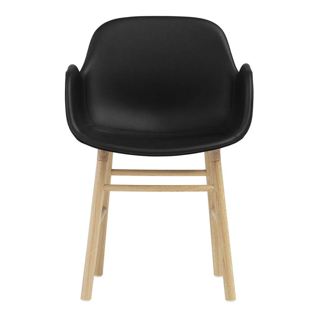 Normann Copenhagen Form Armchair - Wood Legs - Upholstered