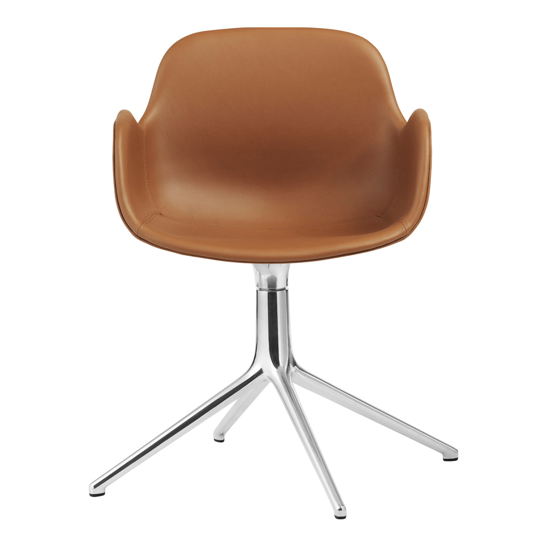 Normann Copenhagen Form Armchair - 4L Swivel Base - Upholstered