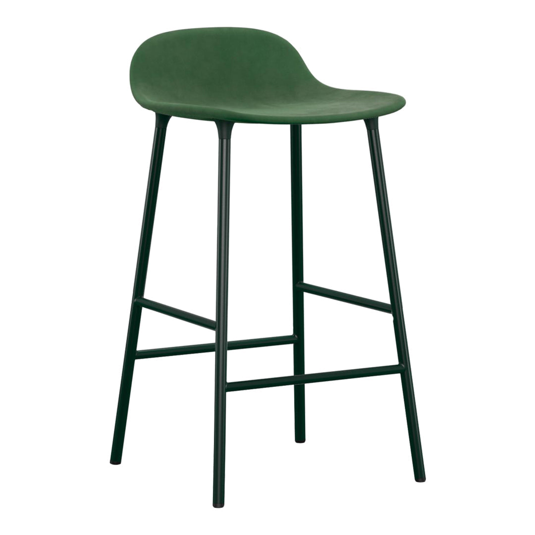 Normann Copenhagen Form Counter Stool - Metal Legs - Upholstered