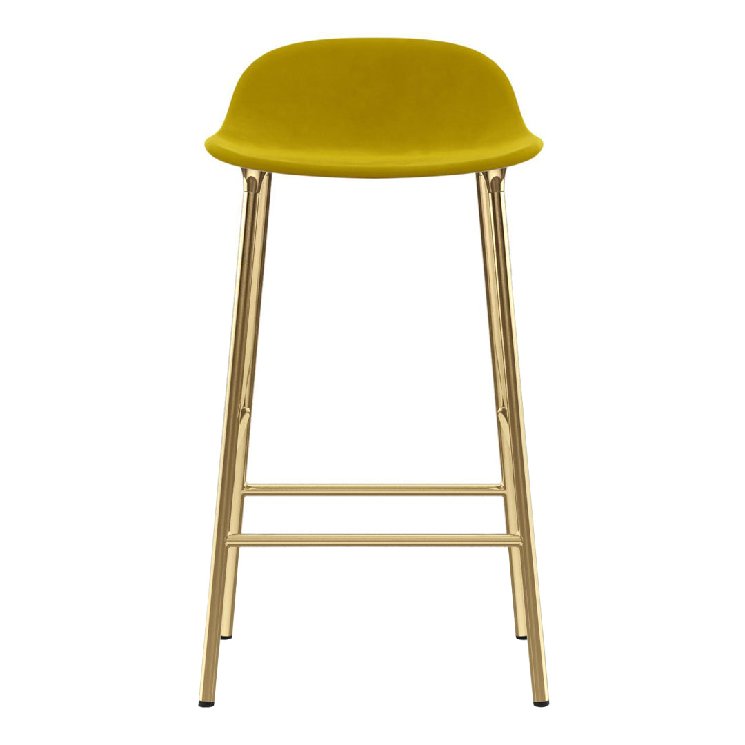 Normann Copenhagen Form Counter Stool - Metal Legs - Upholstered