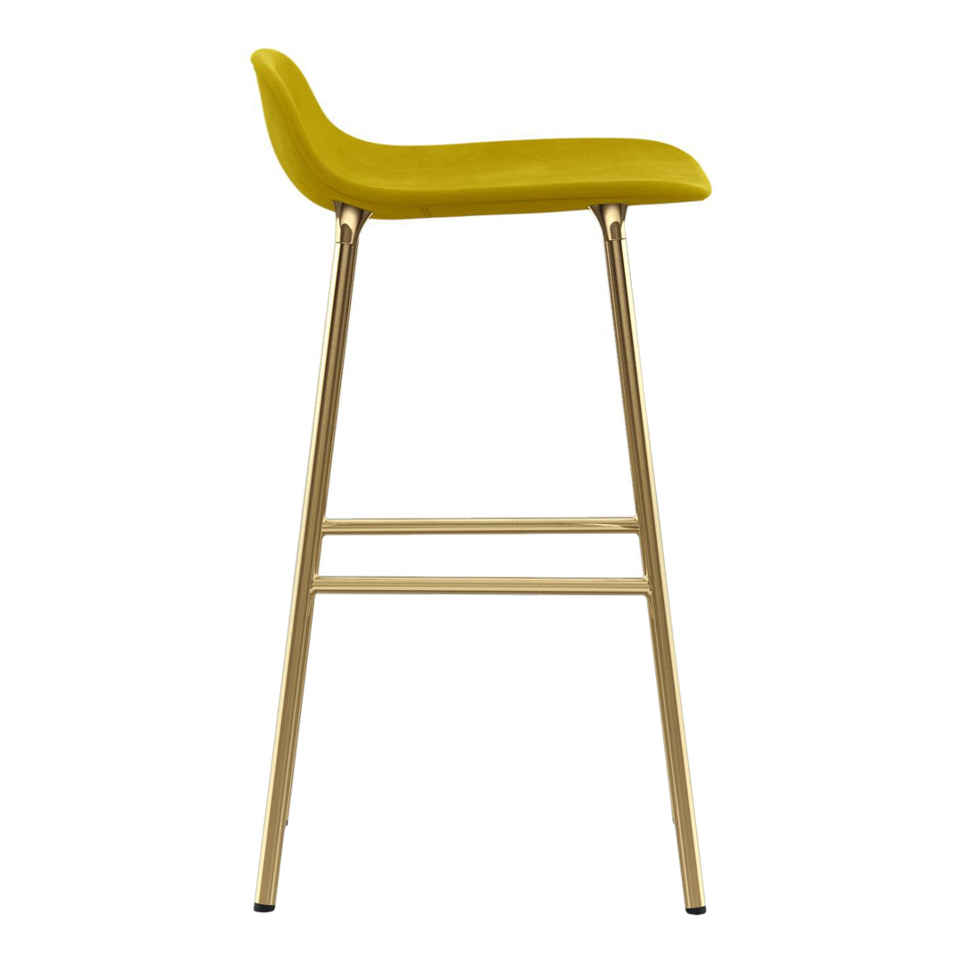 Normann Copenhagen Form Counter Stool - Metal Legs - Upholstered