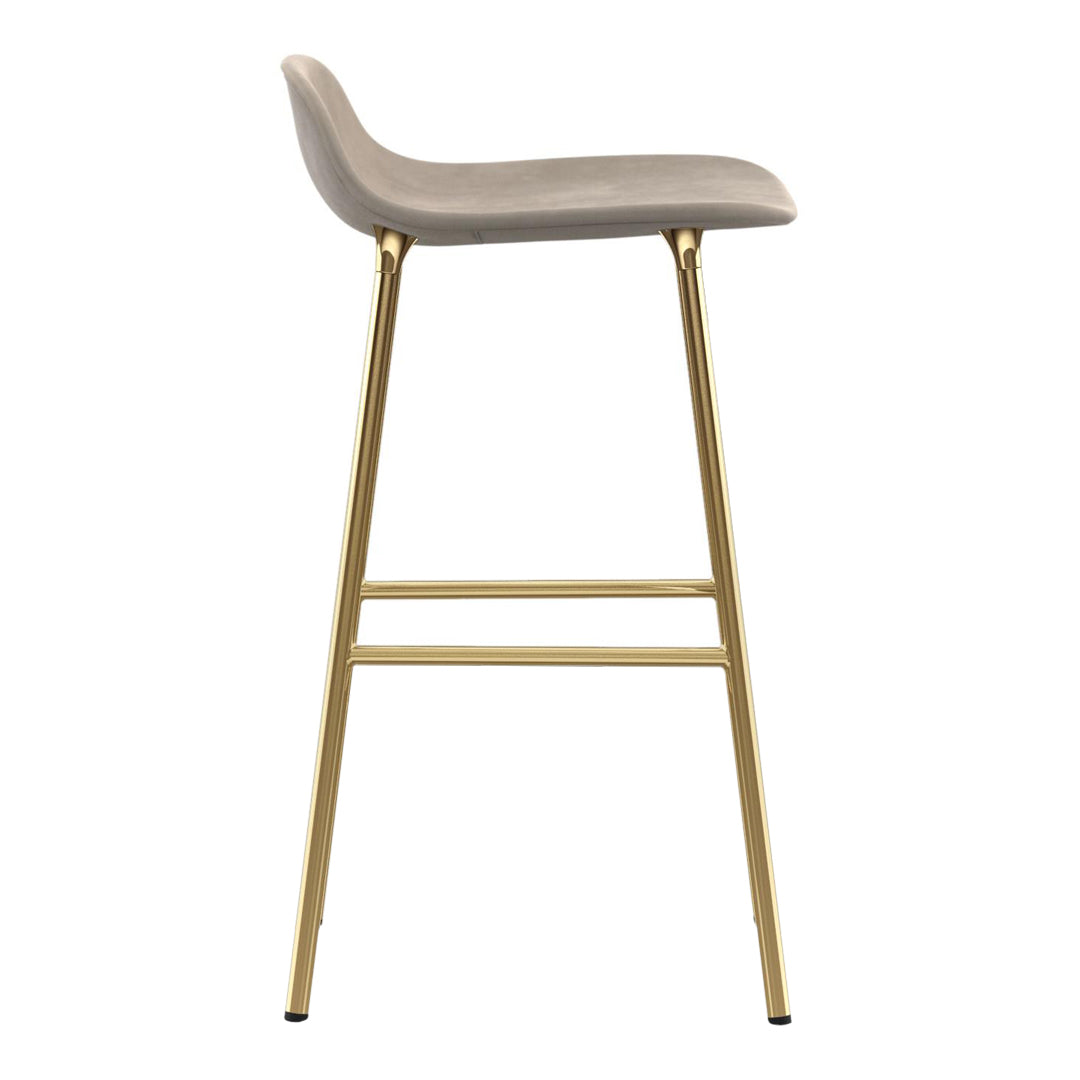 Normann Copenhagen Form Counter Stool - Metal Legs - Upholstered