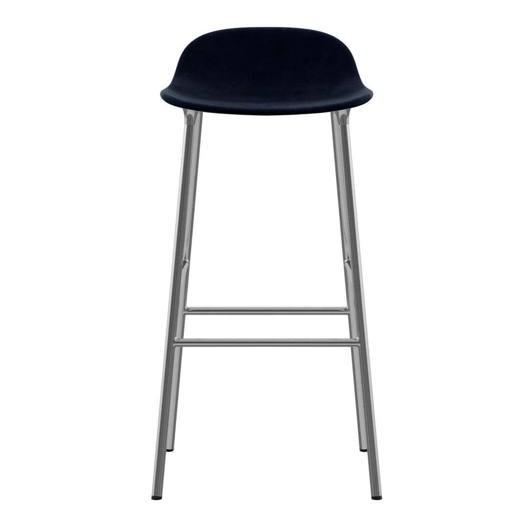 Normann Copenhagen Form Bar Stool - Metal Legs - Upholstered