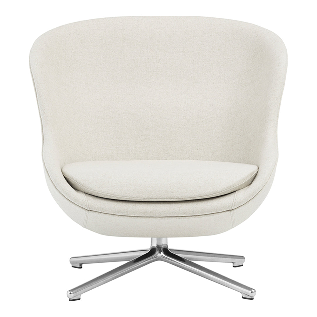 Normann Copenhagen Hyg Lounge Chair Low - Swivel Base