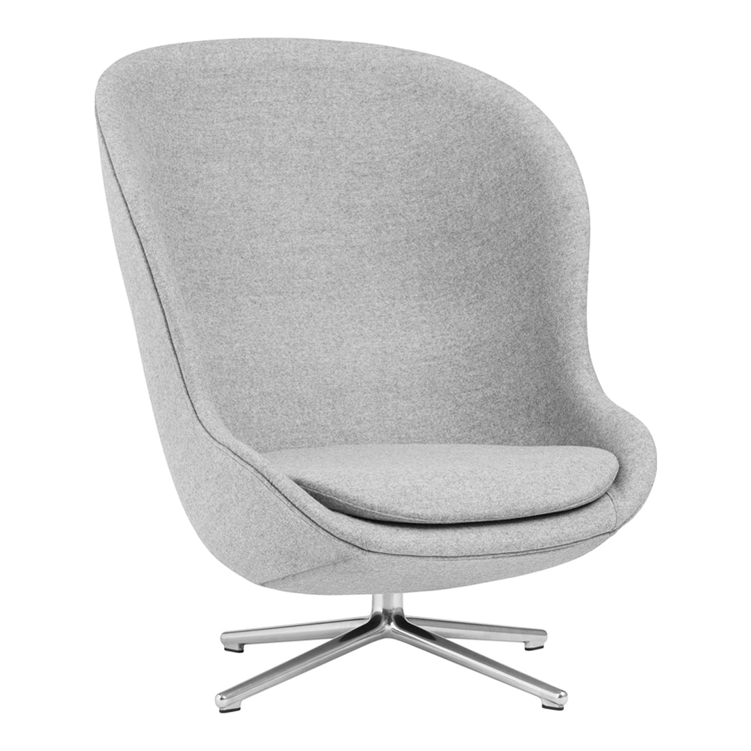 Normann Copenhagen Hyg Lounge Chair High - Swivel Base
