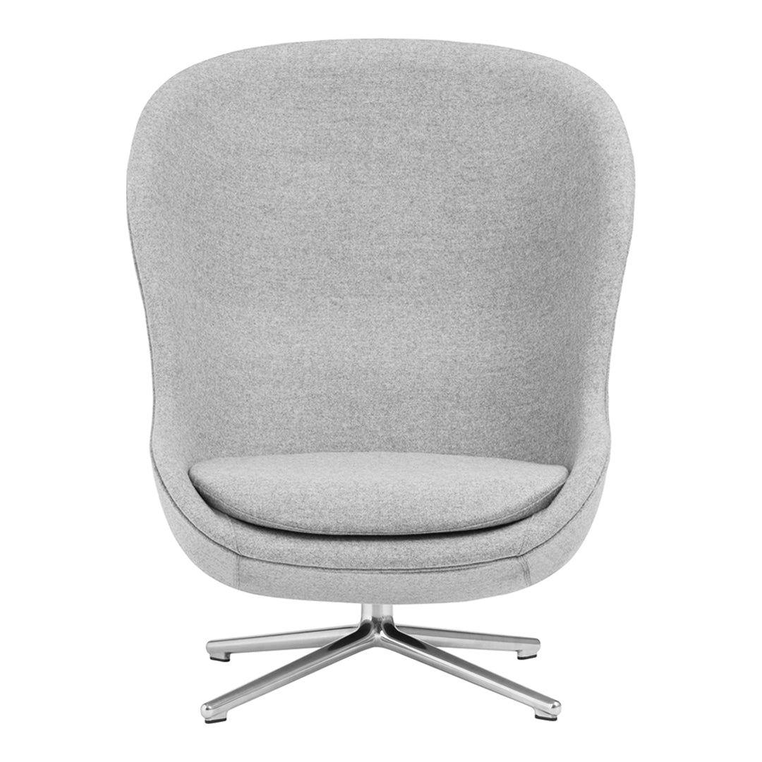 Normann Copenhagen Hyg Lounge Chair High - Swivel Base