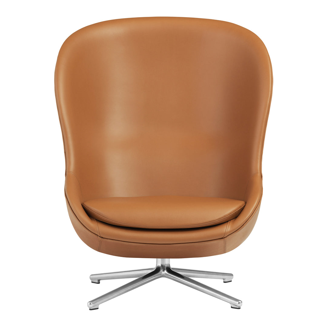 Normann Copenhagen Hyg Lounge Chair High - Swivel Base