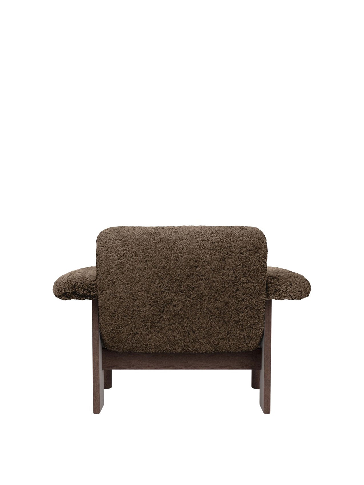 Audo Brasilia Lounge Chair, Low Back, Sheepskin