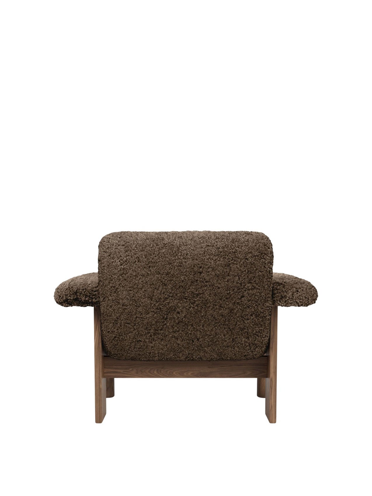 Audo Brasilia Lounge Chair, Low Back, Sheepskin