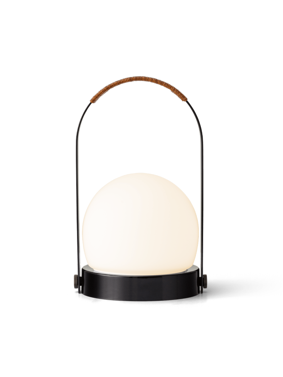 Audo Carrie Lamp Portable - Black - Leather Handle (IP44)