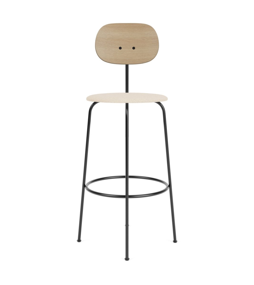 Audo Afteroom Plus Bar & Counter Chair, Upholsered Seat