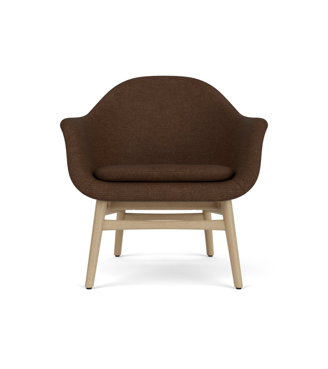 Audo Harbour Lounge Chair - Audo Bouclé US 07 | Natural Oak