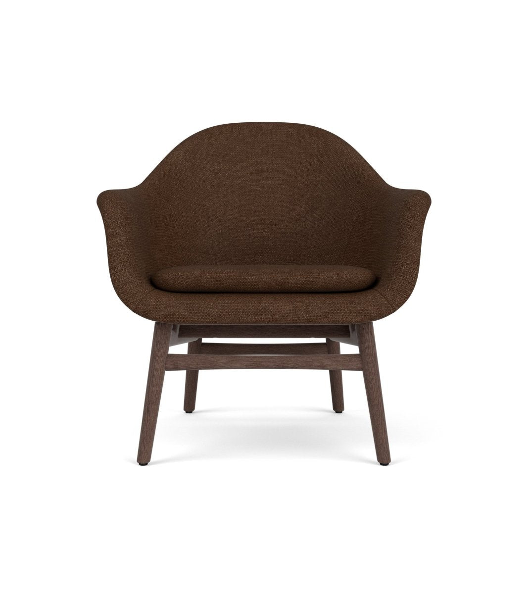 Audo Harbour Lounge Chair - Audo Bouclé US 07 | Dark Stained Oak