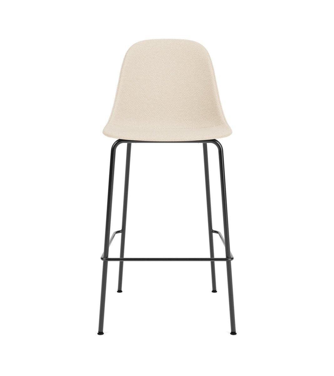 Audo Harbour Side Chair, Counter & Bar Height, Upholstered - Bar Height / Logan Jasmine