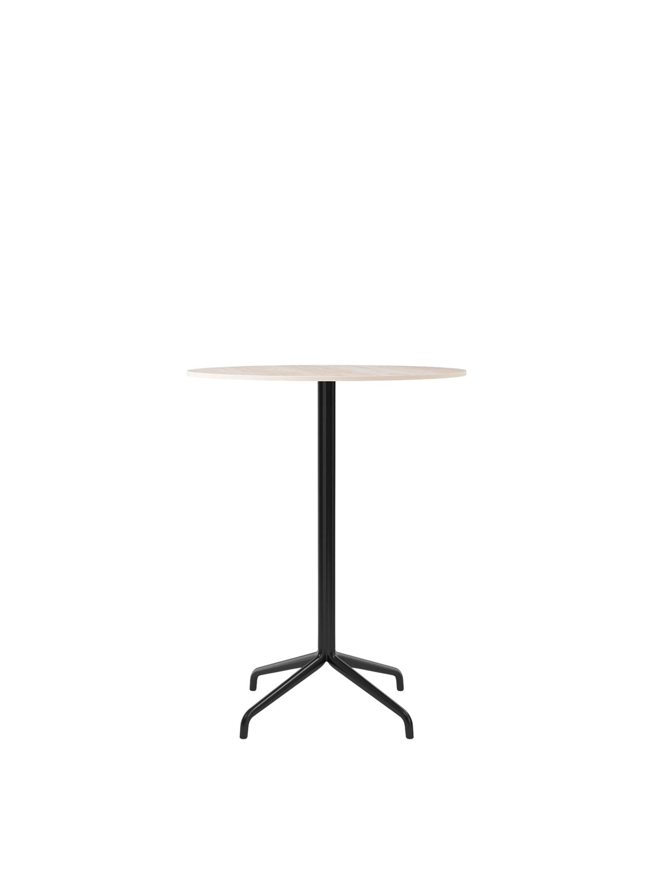 Audo Harbour Column Table, Round With Star Base - 3 Heights