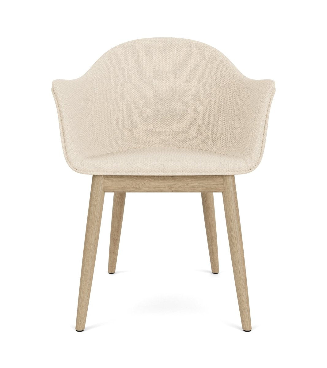 Audo Harbour Arm Chair, Dining Height, Oak Base, Upholstered