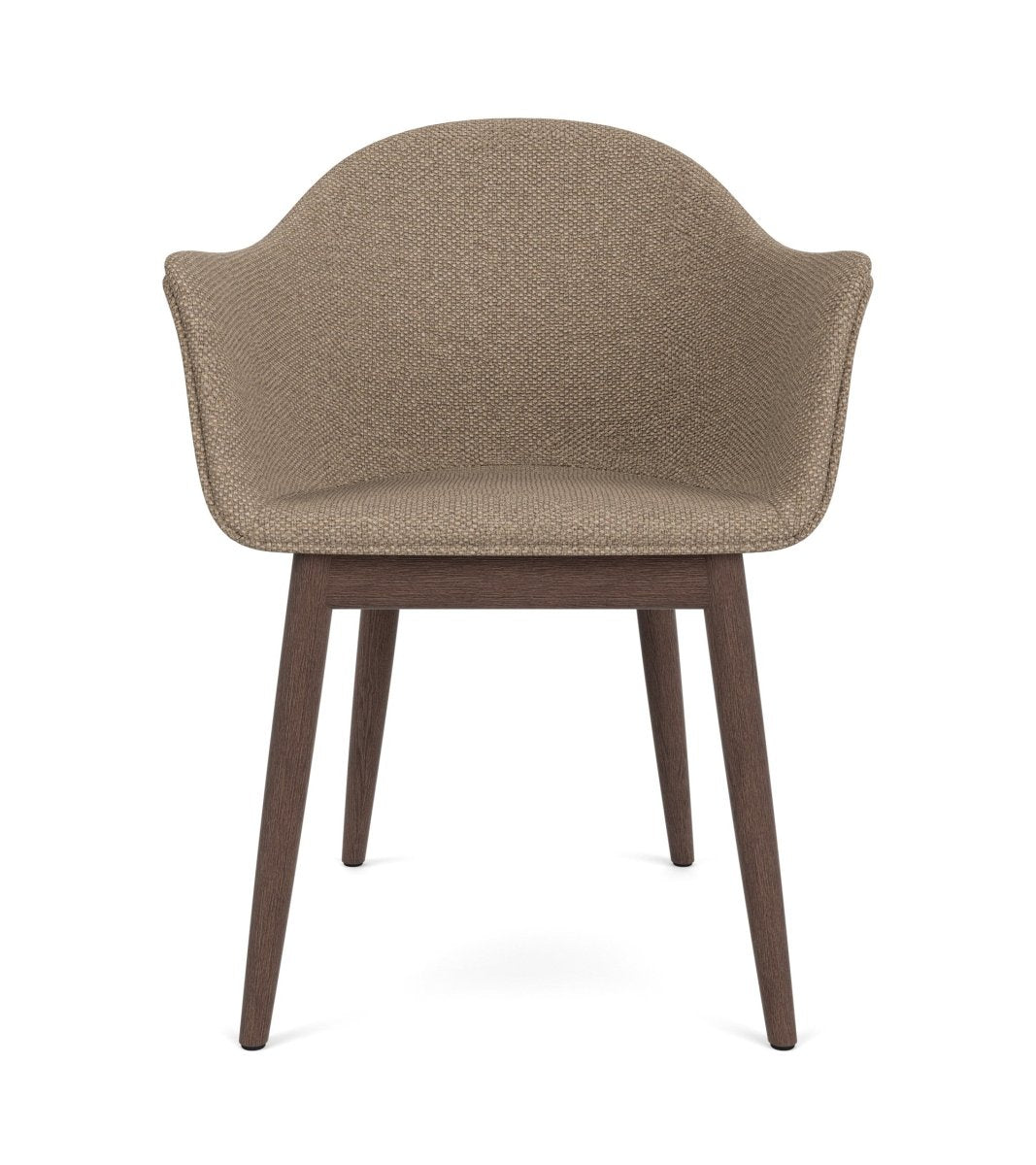 Audo Harbour Arm Chair, Dining Height, Oak Base, Upholstered