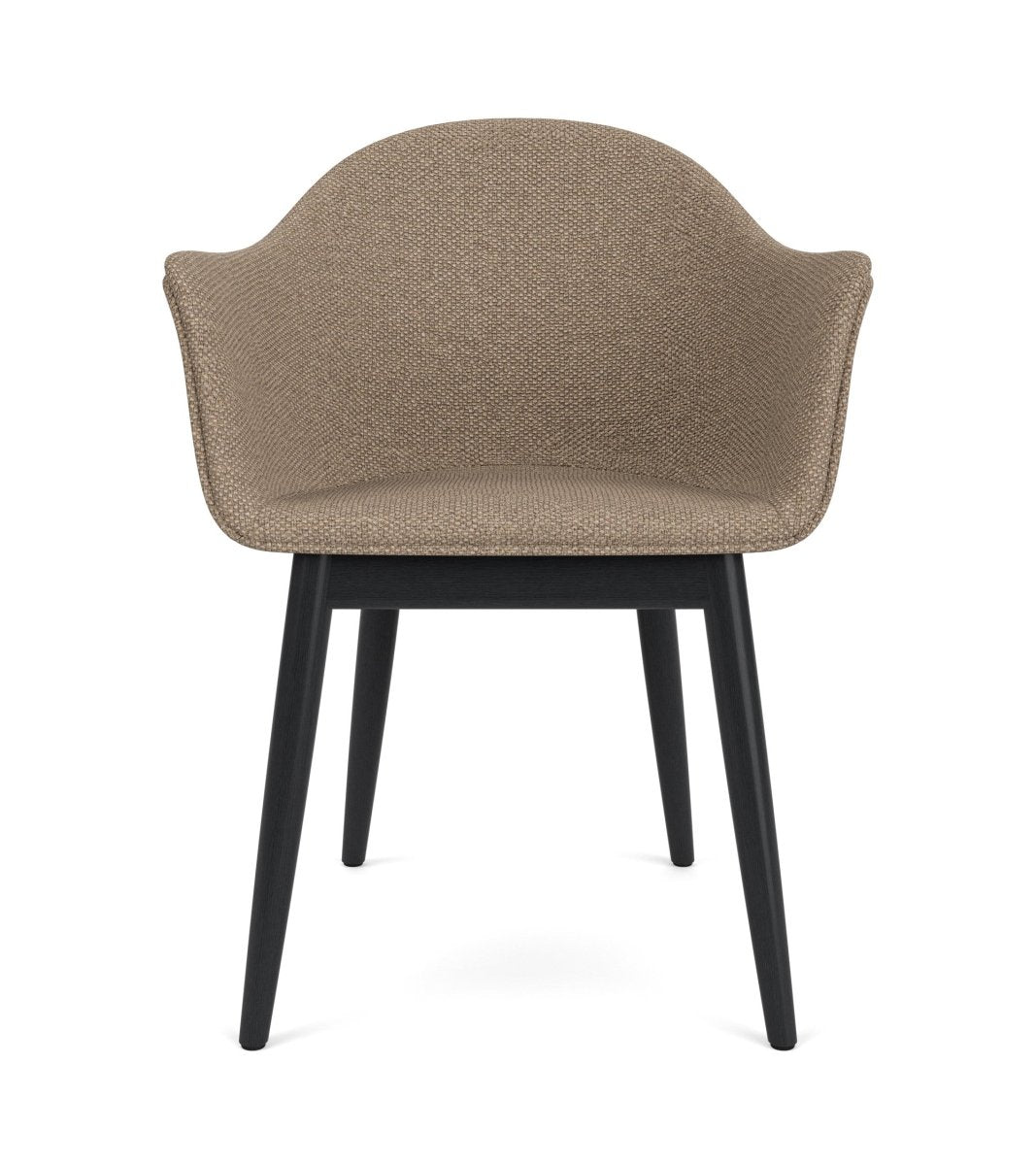 Audo Harbour Arm Chair, Dining Height, Oak Base, Upholstered