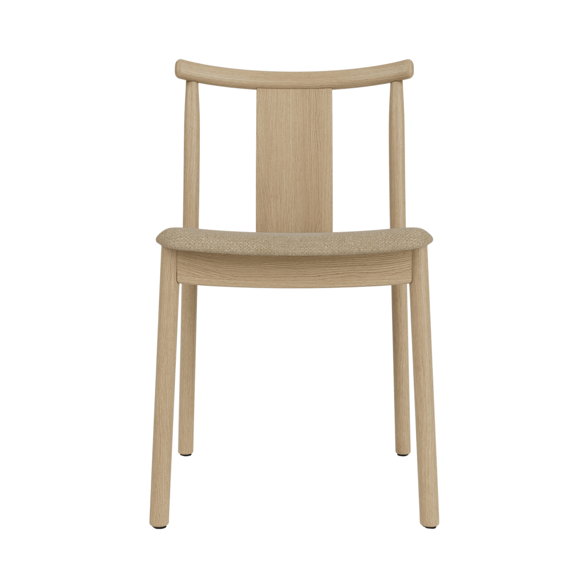 Audo Merkur Dining Chair - Natural Oak / Audo Bouclé US 02