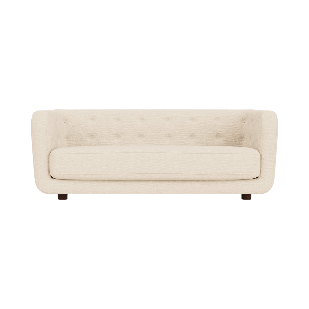 Audo Vilhelm Sofa – Dark Stained Oak / Logan Jasmine