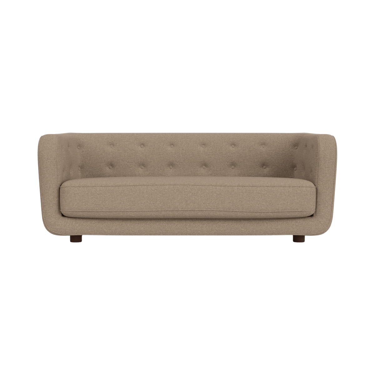Audo Vilhelm Sofa – Dark Stained Oak / Logan Flint