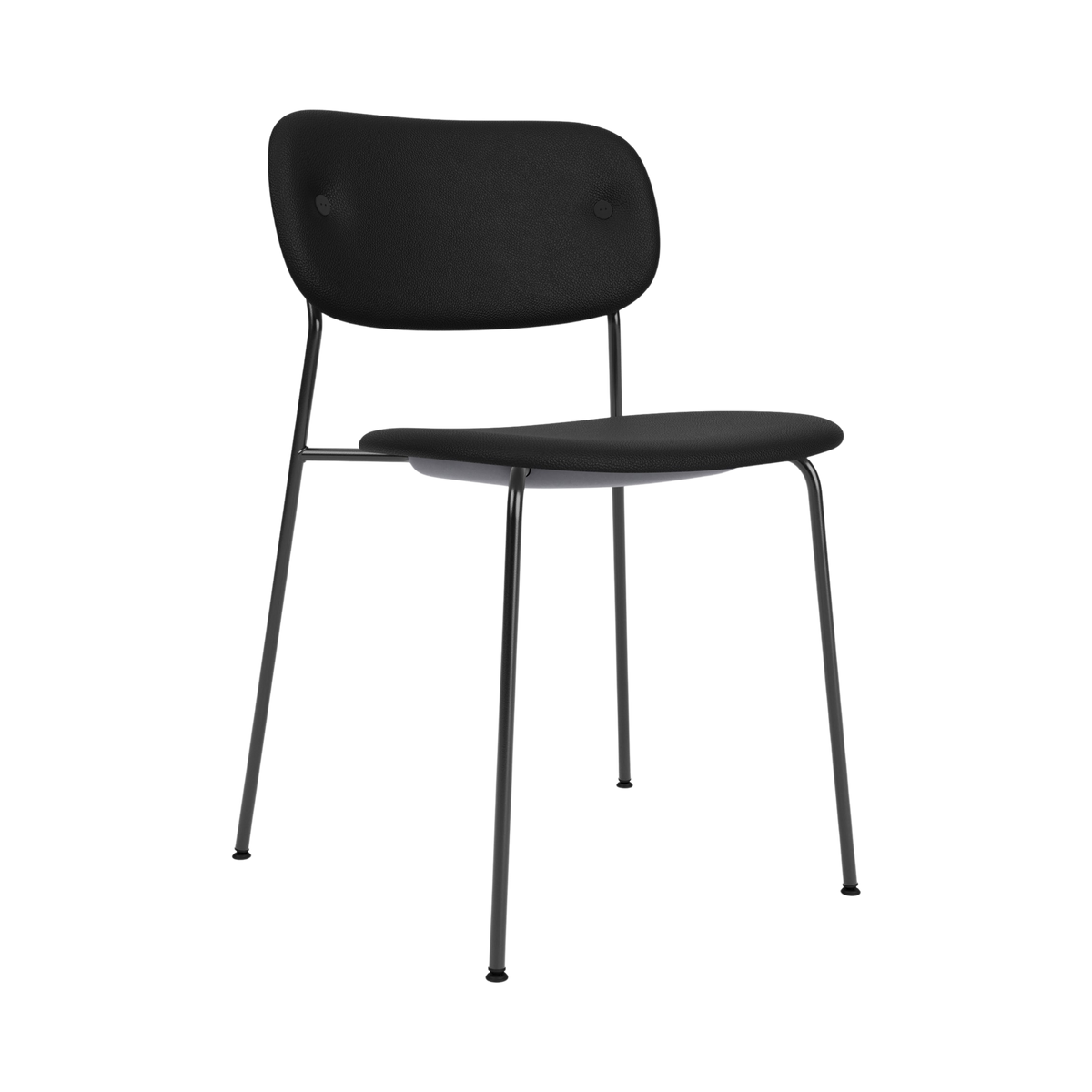 Audo Co Dining Chair, Without Arms, Fully Upholstered
