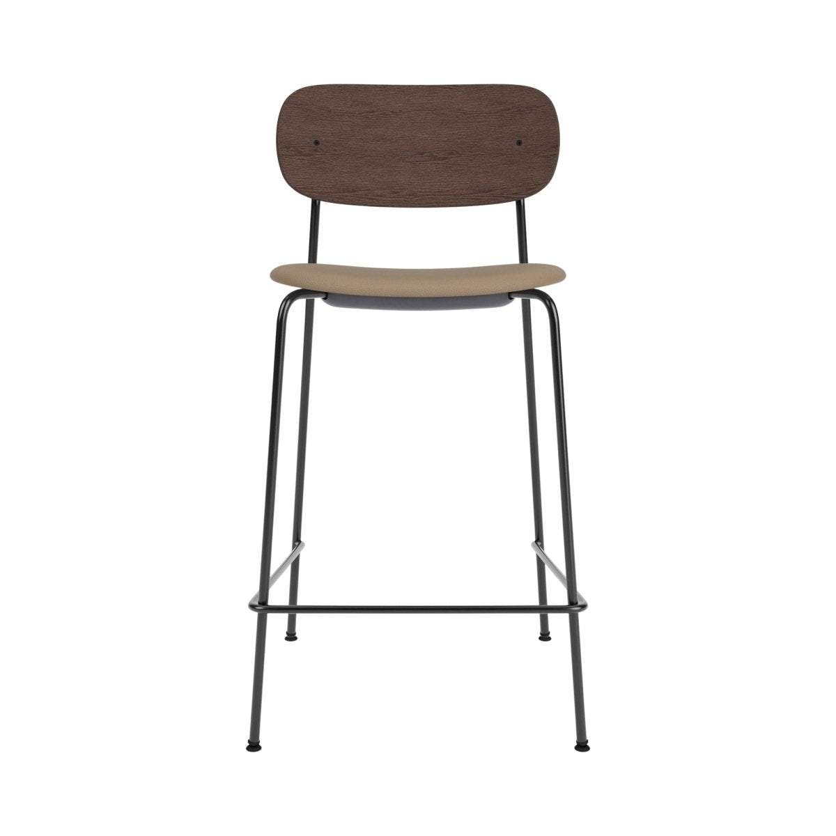 Audo Co Counter Chair, Upholstered – Dark Stained Oak / 1611/Sierra