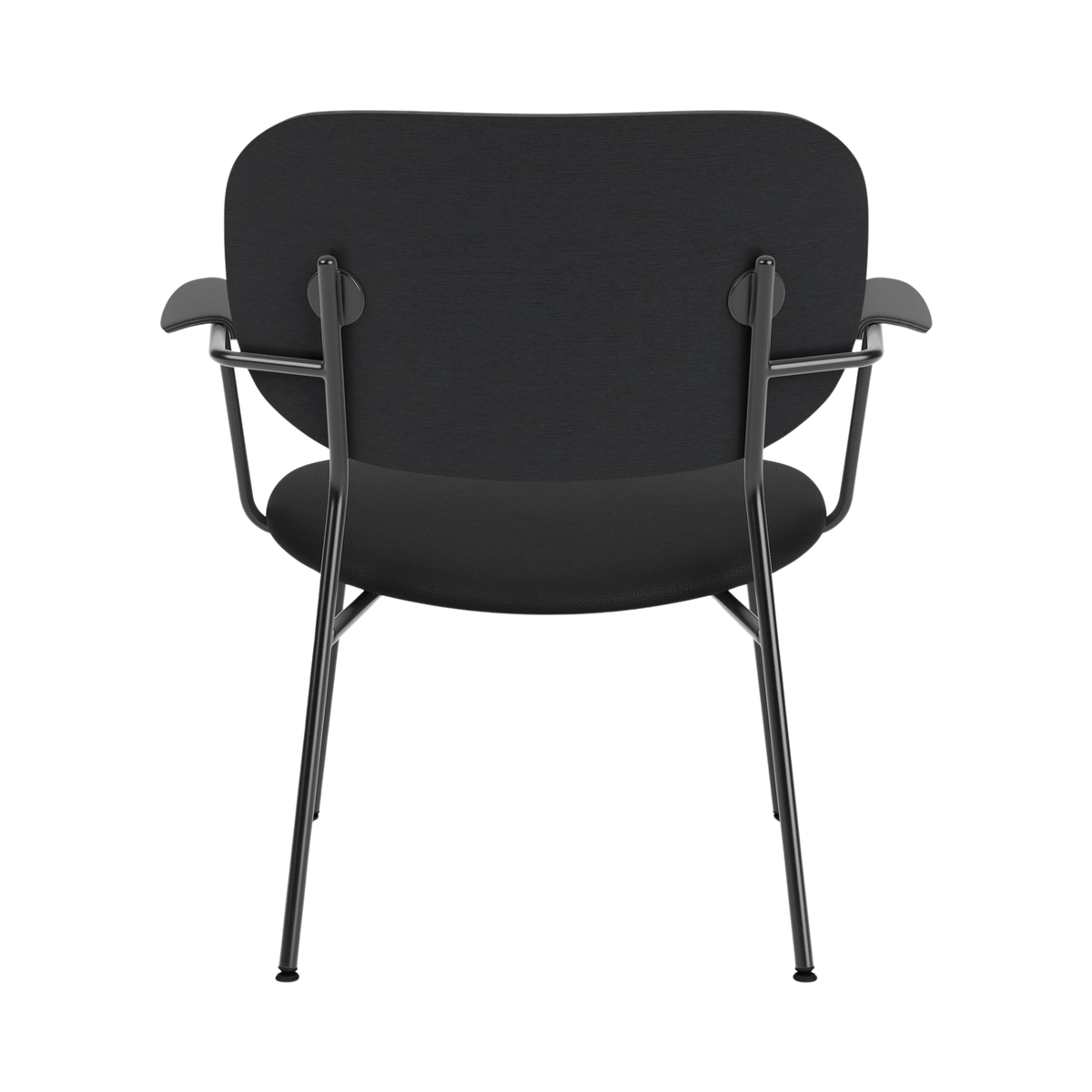 Audo Co Lounge Chair, Partially Upholstered