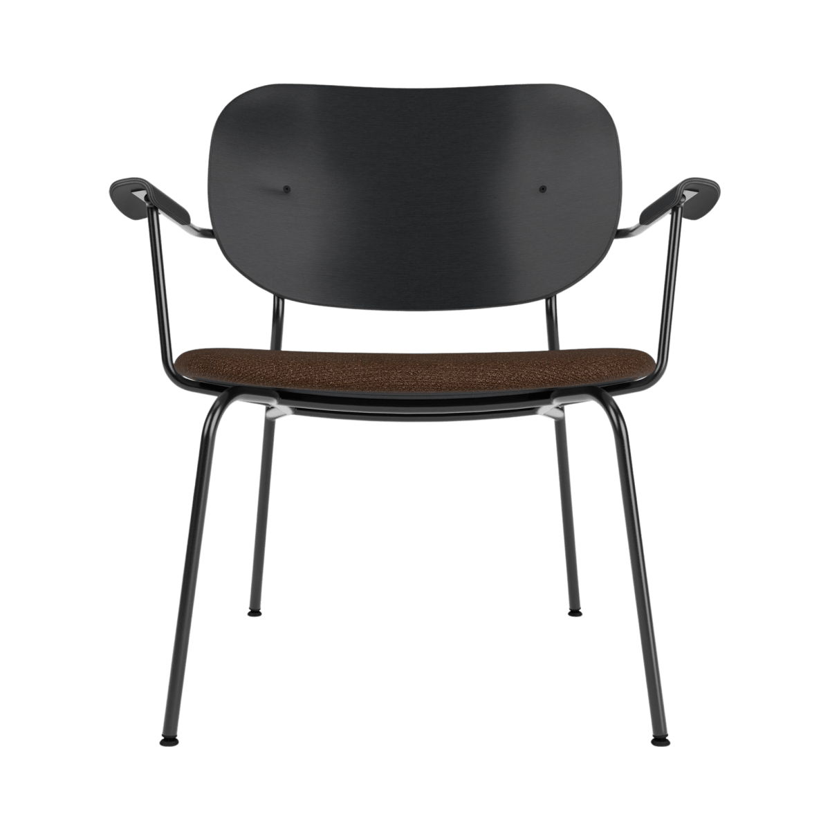 Audo Co Lounge Chair, Partially Upholstered