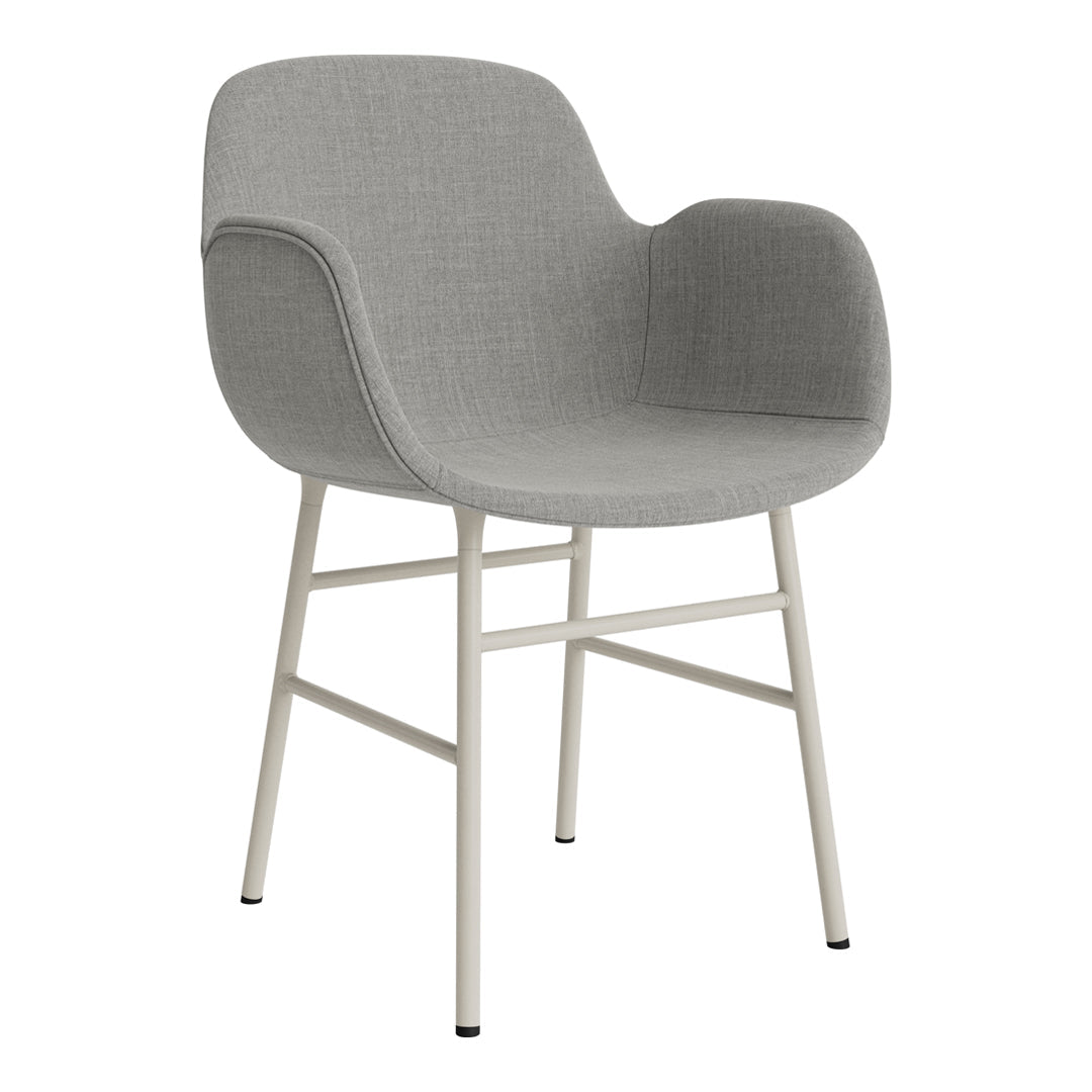 Normann Copenhagen Form Armchair - Metal Legs - Upholstered