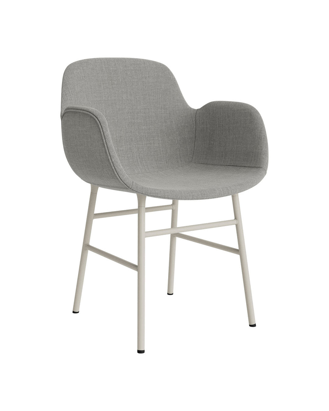 Normann Copenhagen Form Armchair - Metal Legs - Upholstered