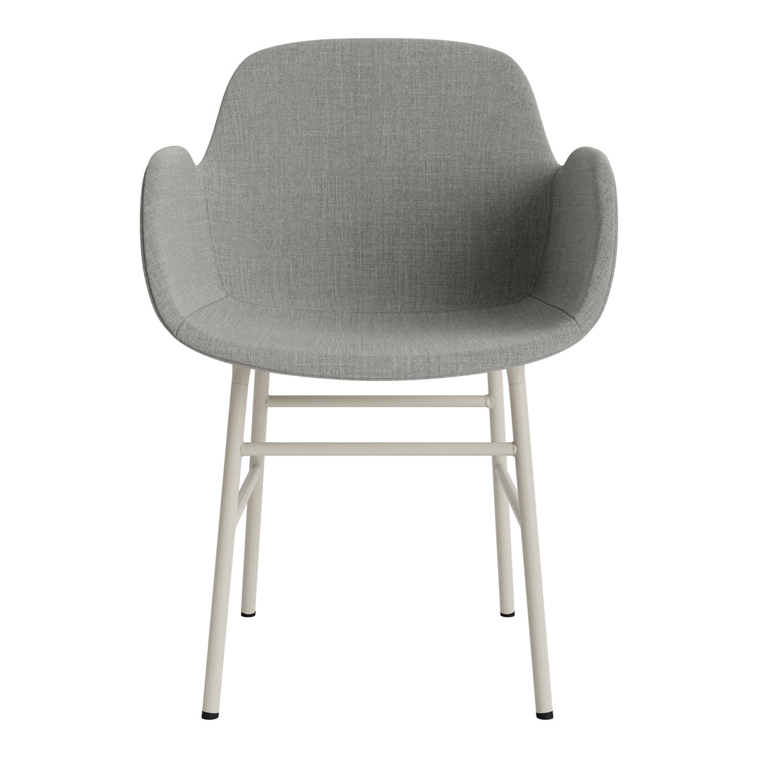 Normann Copenhagen Form Armchair - Metal Legs - Upholstered