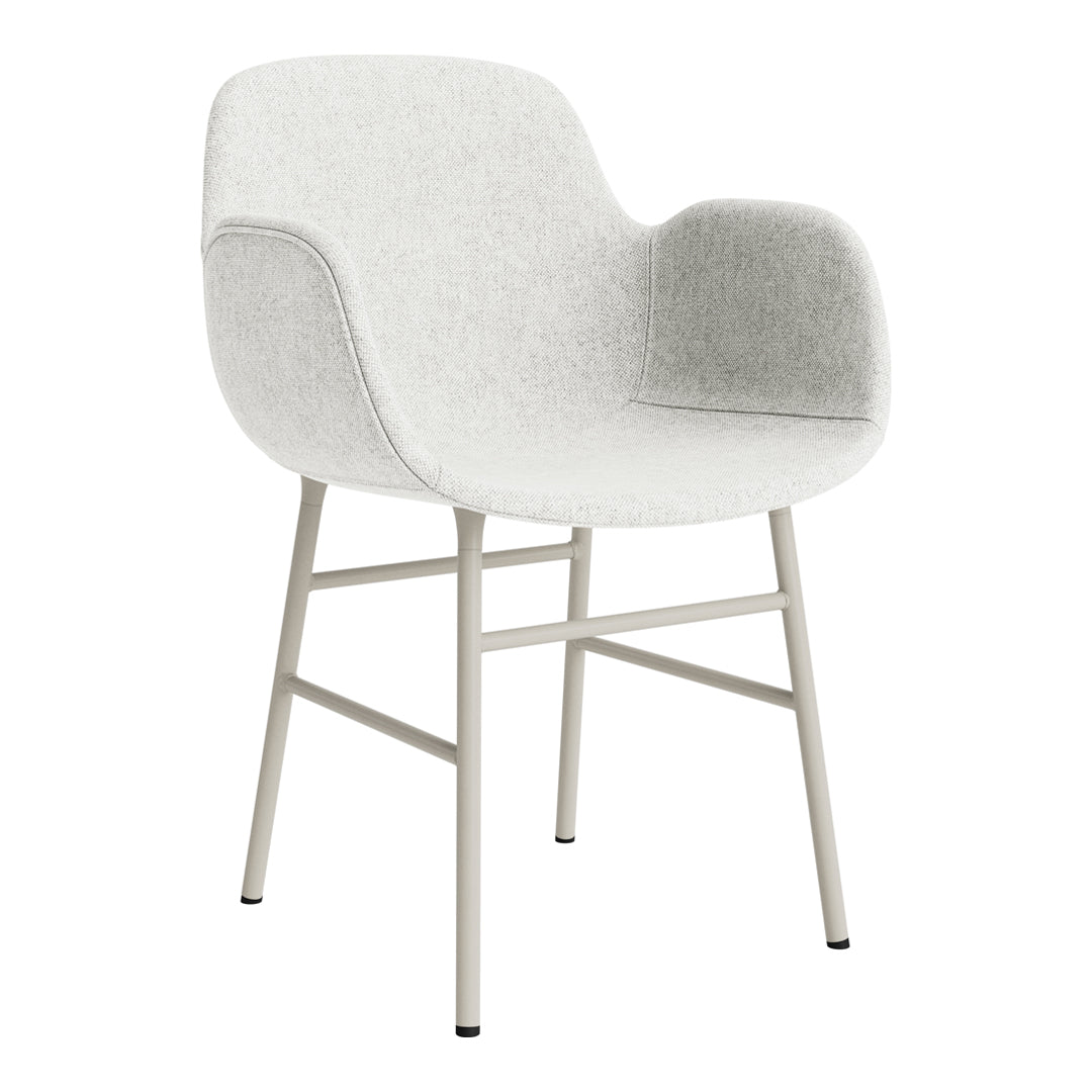 Normann Copenhagen Form Armchair - Metal Legs - Upholstered