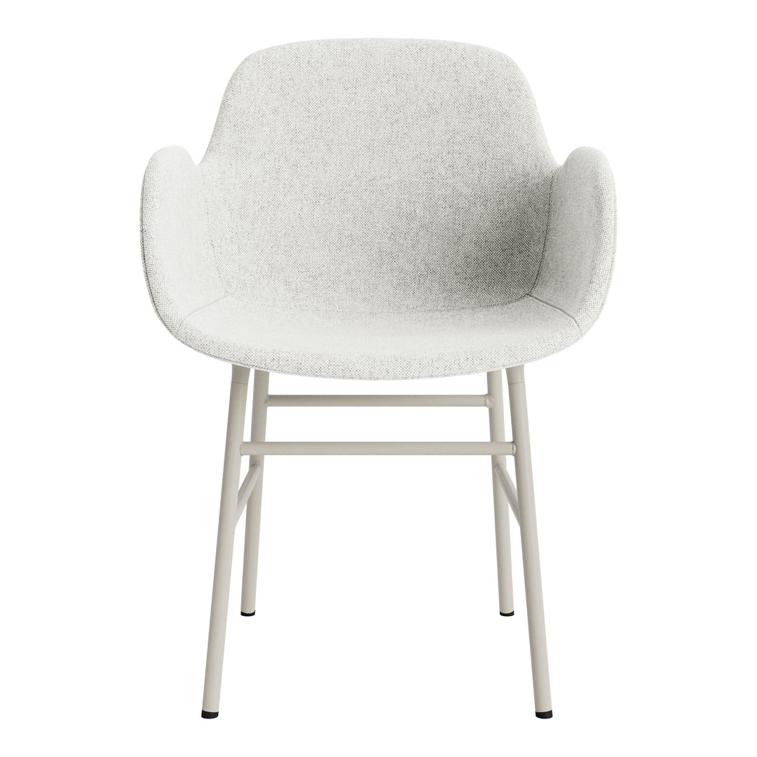 Normann Copenhagen Form Armchair - Metal Legs - Upholstered