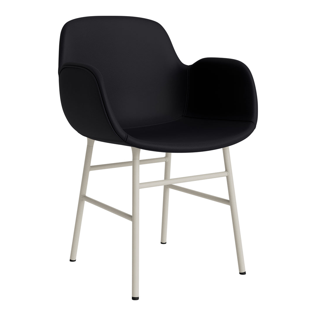 Normann Copenhagen Form Armchair - Metal Legs - Upholstered