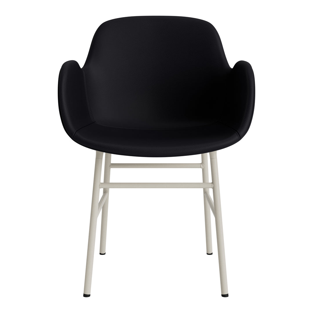 Normann Copenhagen Form Armchair - Metal Legs - Upholstered