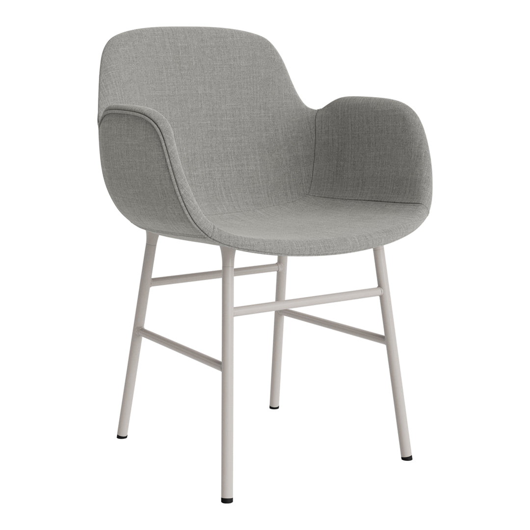 Normann Copenhagen Form Armchair - Metal Legs - Upholstered