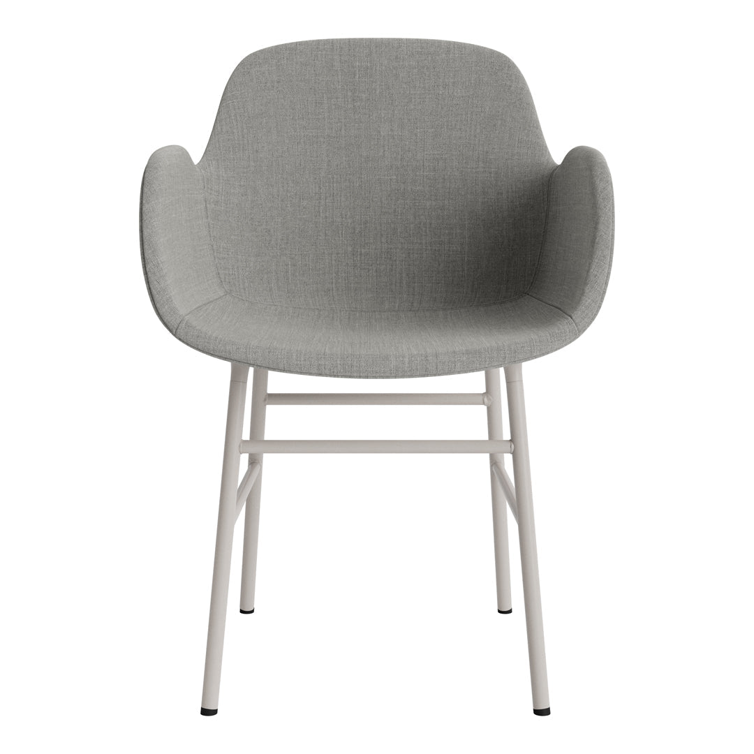 Normann Copenhagen Form Armchair - Metal Legs - Upholstered