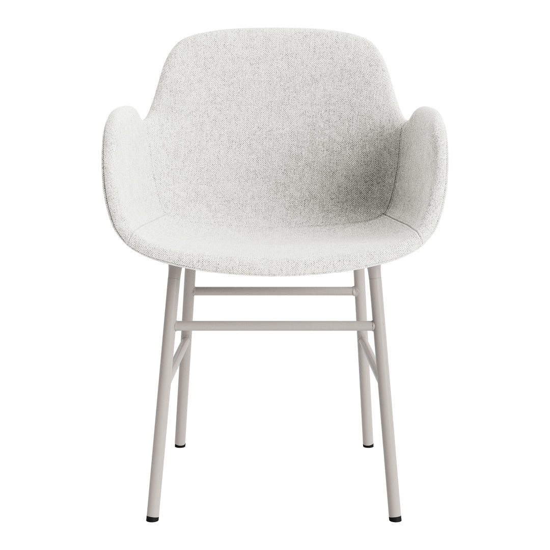 Normann Copenhagen Form Armchair - Metal Legs - Upholstered