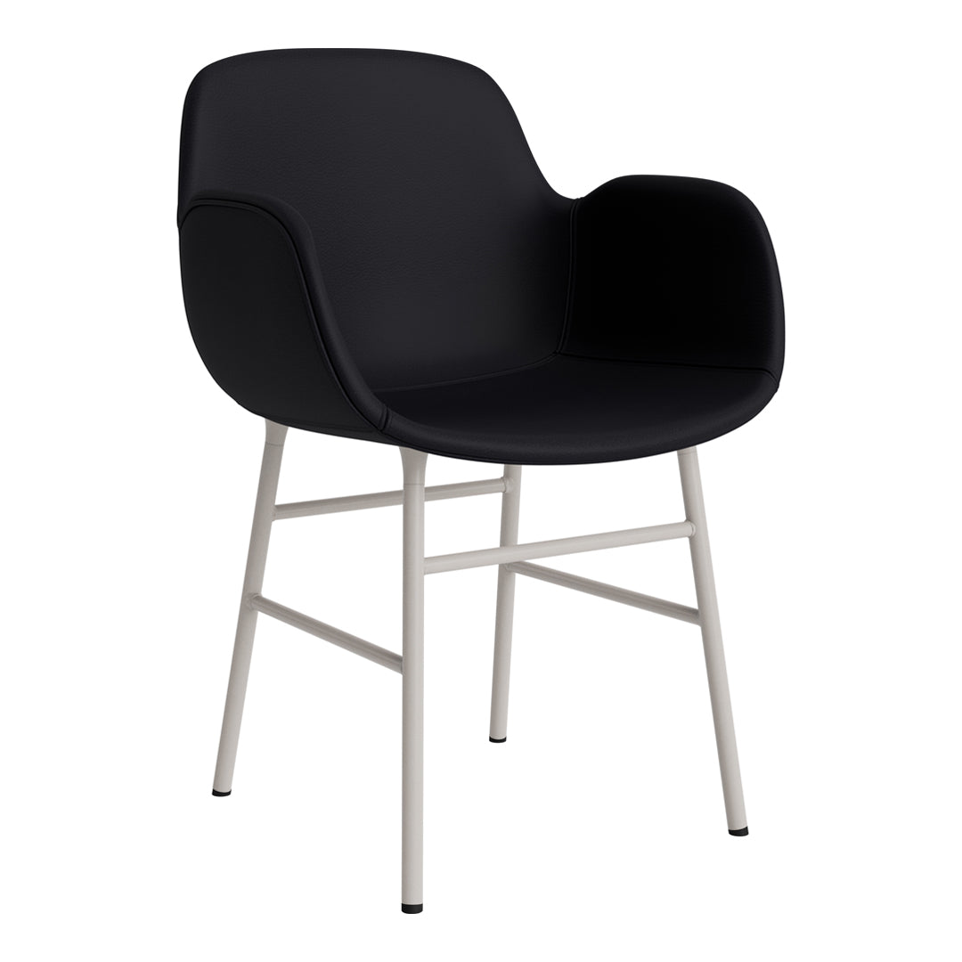 Normann Copenhagen Form Armchair - Metal Legs - Upholstered