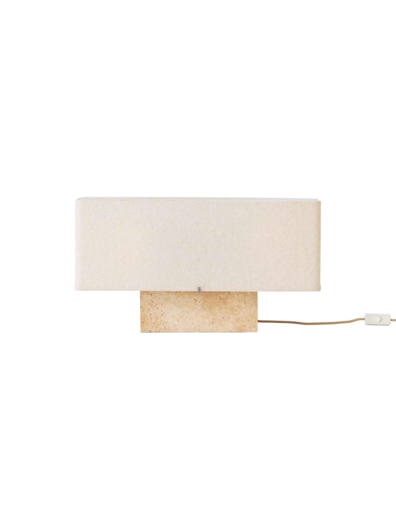 Audo Nonna Table Lamp, Travertine
