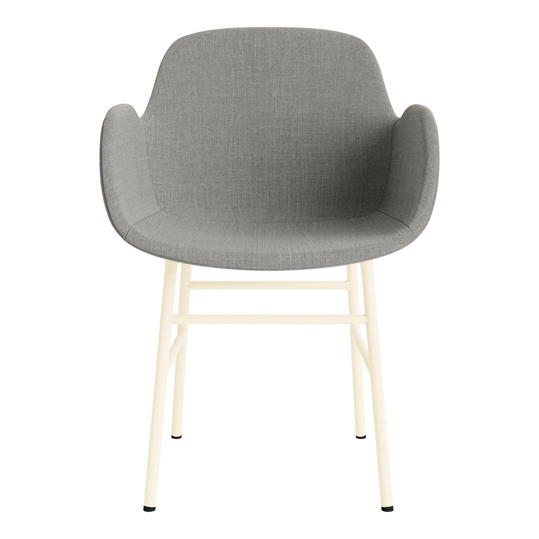 Normann Copenhagen Form Armchair - Metal Legs - Upholstered
