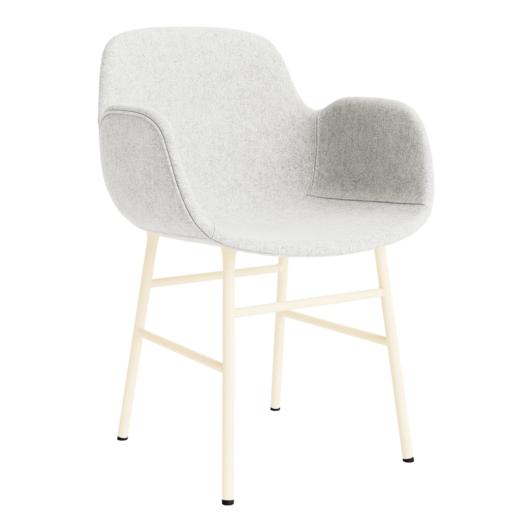 Normann Copenhagen Form Armchair - Metal Legs - Upholstered